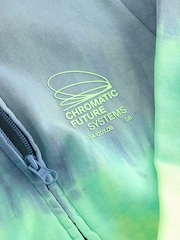 Neon 100% Cotton Neon Tie Dye Zip Through Hoodie (3-16yrs) - Image 3 of 3