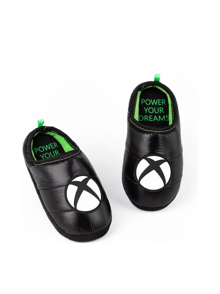 Vanilla Underground Black XBox Winter Slippers - Image 1 of 5
