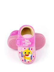 Vanilla Underground Pink Baby Shark Baby Shark Winter Slippers - Image 2 of 6