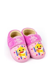 Vanilla Underground Pink Baby Shark Baby Shark Winter Slippers - Image 3 of 6