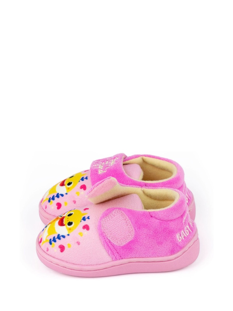 Vanilla Underground Pink Baby Shark Baby Shark Winter Slippers - Image 5 of 6