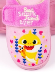 Vanilla Underground Pink Baby Shark Baby Shark Winter Slippers - Image 6 of 6