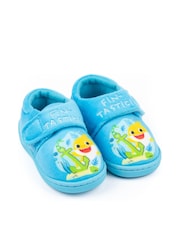 Vanilla Underground Blue Baby Shark Winter Slippers - Image 1 of 6