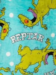 Vanilla Underground Blue Rugrats Ladies Blanket Hoodie - Image 5 of 5