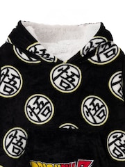 Dragonball Z noir - Sweat à capuche Vanilla Underground couverture imprimé sur l’ensemble - Image 7 de 9