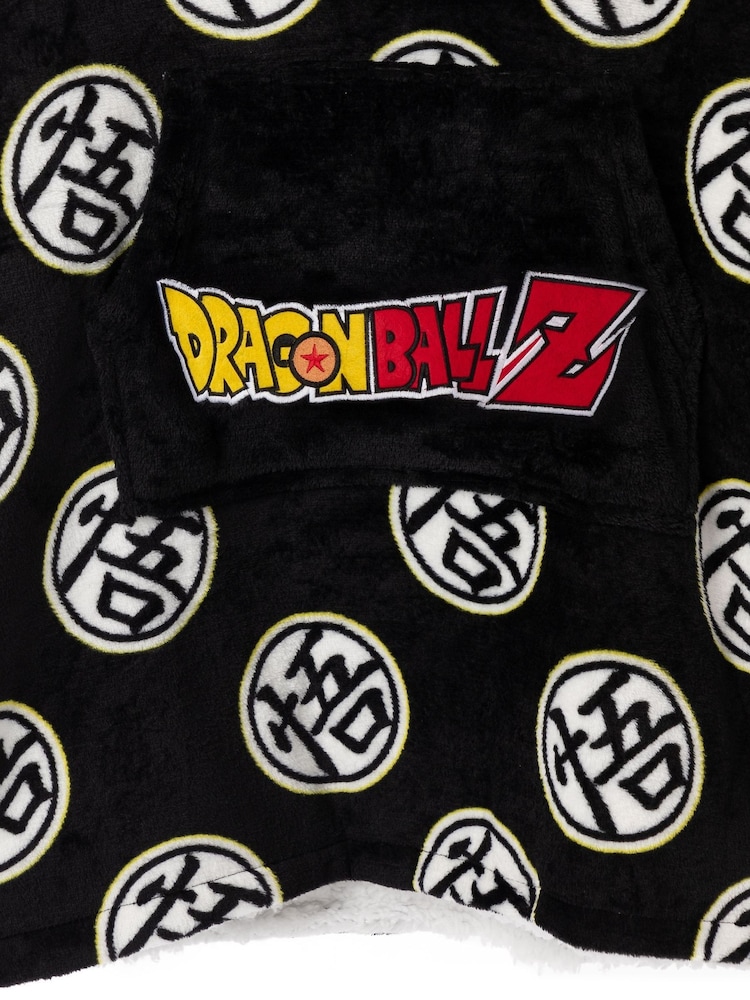 Vanilla Underground Black Dragonball Z All-Over Print Blanket Hoodie - Image 7 of 9