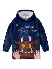 Vanilla Underground Blue Gruffalo Kids Blanket Hoodie - Image 1 of 5