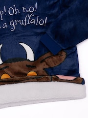 Vanilla Underground Blue Gruffalo Kids Blanket Hoodie - Image 5 of 5