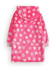Vanilla Underground Pink Paw Patrol Kids Printed Fleece Blanket Hoodie - Image 2 of 6