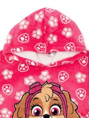 Vanilla Underground Pink Paw Patrol Kids Printed Fleece Blanket Hoodie - Image 5 of 6