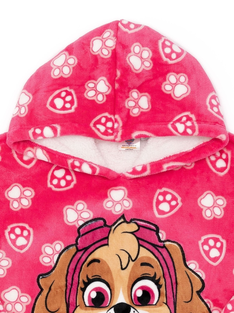 Paw Patrol rose - Vanilla Underground Sweat à capuche pour enfant imprimé en polaire - Image 5 of 6