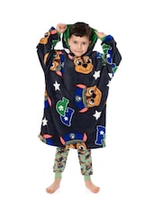 Vanilla Underground Blue Boys Paw Patrol Chase Blanket Hoodie - Image 1 of 5