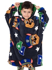 Vanilla Underground Blue Boys Paw Patrol Chase Blanket Hoodie - Image 4 of 5