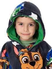 Vanilla Underground Blue Boys Paw Patrol Chase Blanket Hoodie - Image 5 of 5