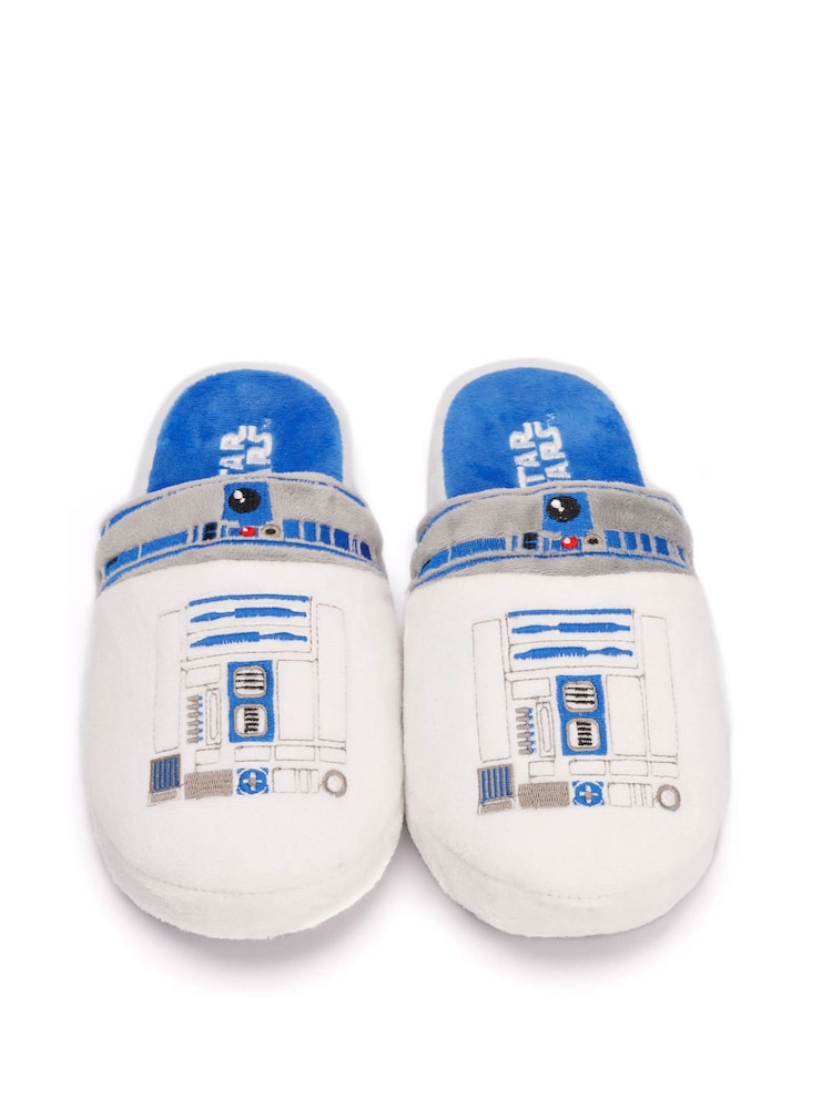 Vanilla Underground White Star Wars Winter Slippers - Image 2 of 5