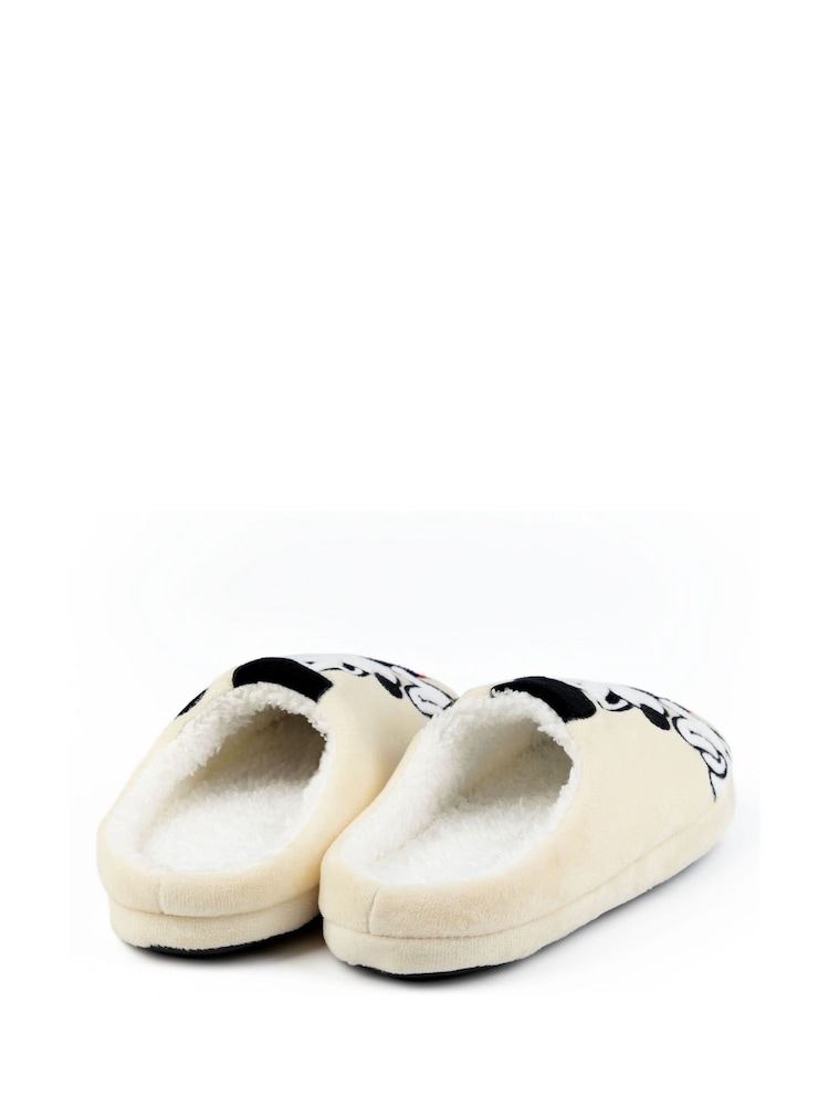 Vanilla Underground Cream Mickey Mouse Adult Winter Slippers - Image 3 of 6