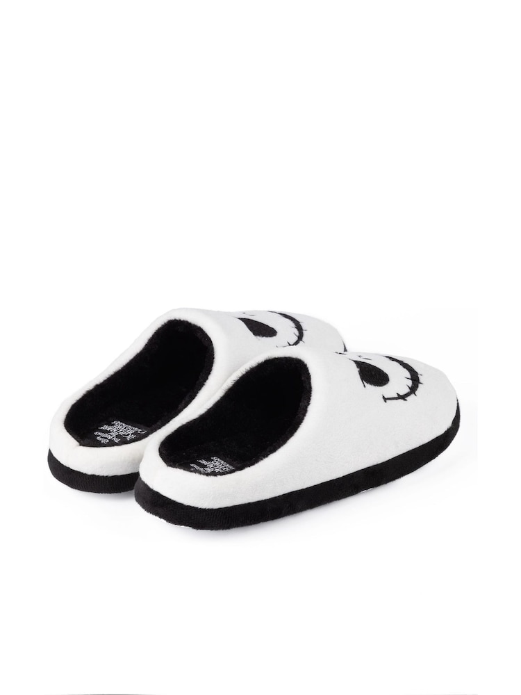 Vanilla Underground White Nightmare Before Adult Winter Slippers - Image 2 of 6