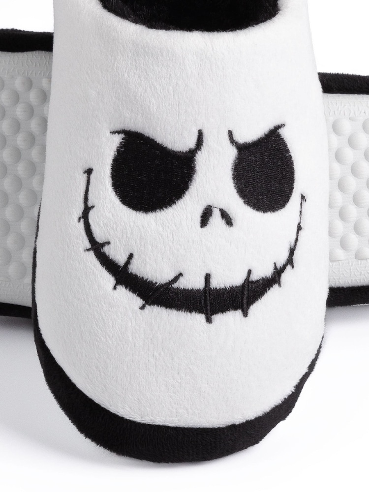 Vanilla Underground White Nightmare Before Adult Winter Slippers - Image 5 of 6