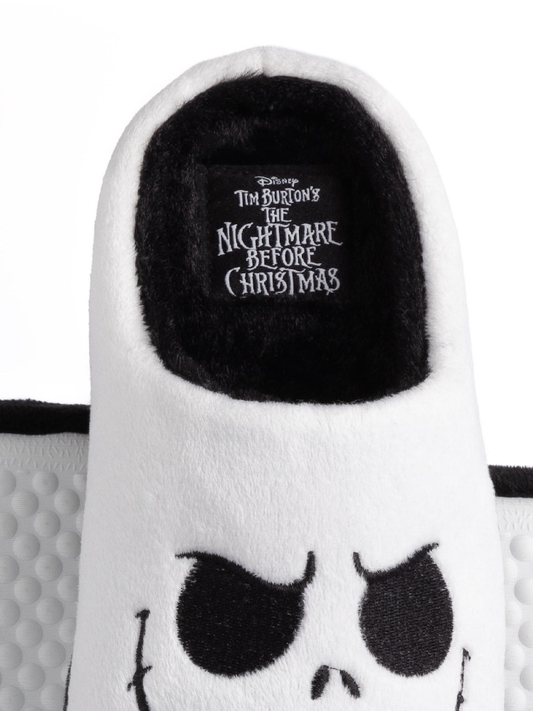 Vanilla Underground White Nightmare Before Adult Winter Slippers - Image 6 of 6