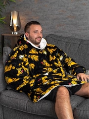 Vanilla Underground Mid Black Garfield Adult Blanket Hoodie - Image 2 of 6