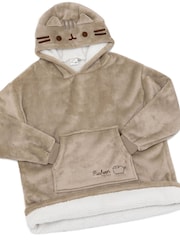 Vanilla Underground Brown Pusheen Girls Blanket Hoodie - Image 4 of 7