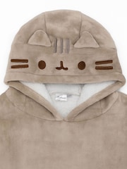 Vanilla Underground Brown Pusheen Girls Blanket Hoodie - Image 5 of 7