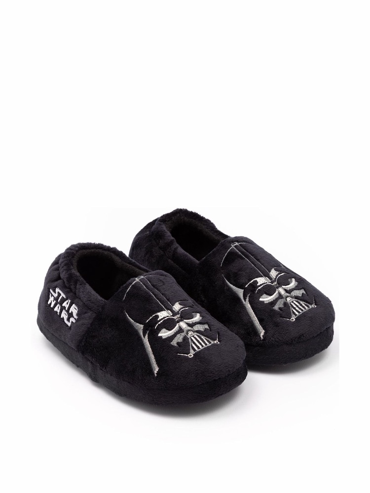 Vanilla Underground Black Star Wars Winter Slippers - Image 3 of 5