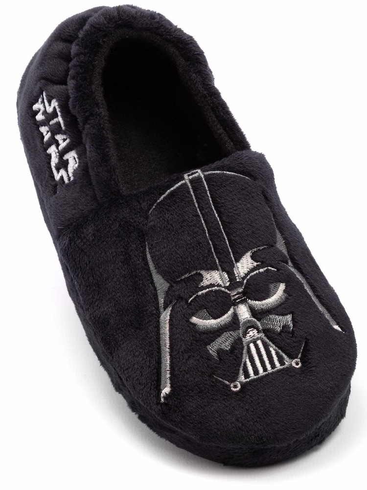 Vanilla Underground Black Star Wars Winter Slippers - Image 4 of 5