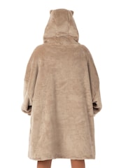 Vanilla Underground Brown Pusheen Cat Ladies Blanket Hoodie - Image 2 of 5