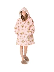 Vanilla Underground Pink Pusheen Girls Blanket Hoodie - Image 3 of 5