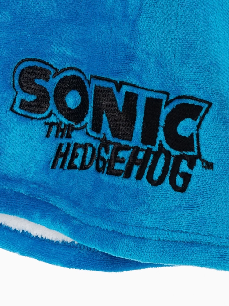 Vanilla Underground Blue Sonic All-Over Print Blanket Hoodie - Image 4 of 5