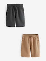 Gris/piedra - Pantalones cortos básicos (3-16 años) - Imagen 1 de 5