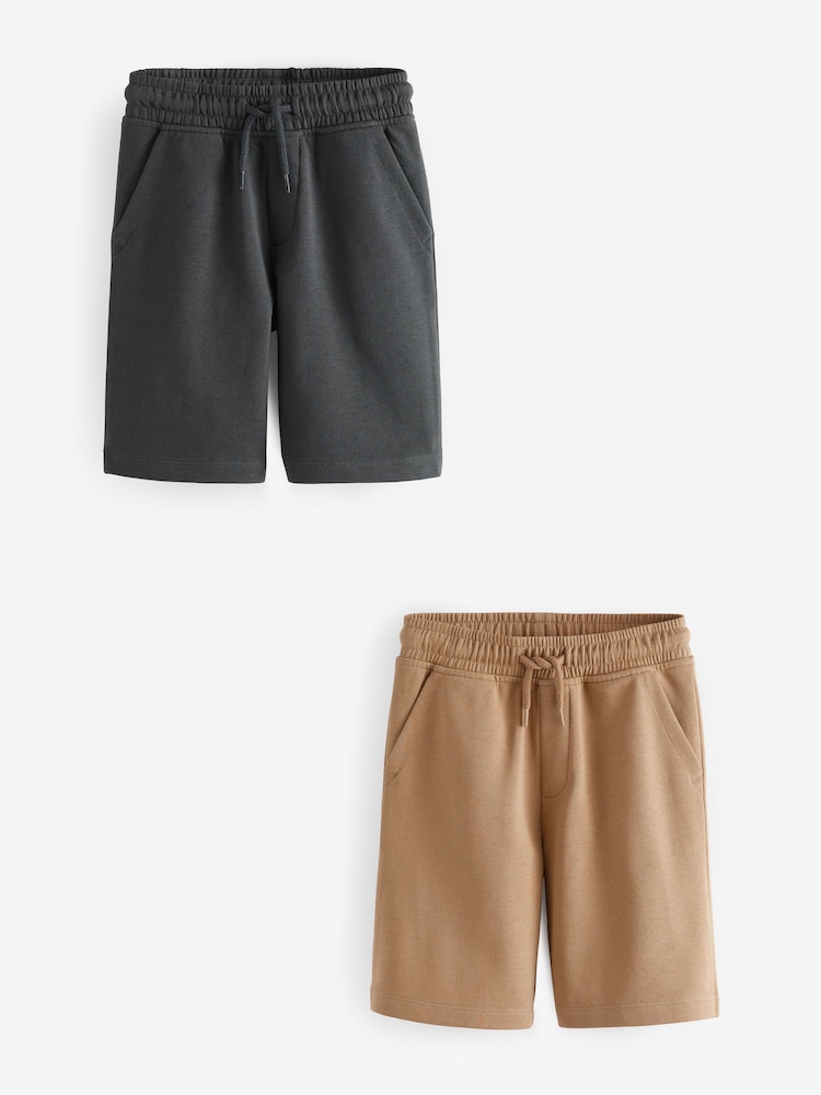 Gris/piedra - Pantalones cortos básicos (3-16 años) - Imagen 1 de 5 Gris/piedra - Pantalones cortos básicos (3-16 años) - Imagen 1 de 5