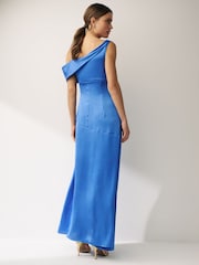Emma Marella Blue Iva Drop Shoulder Maxi Dress - Image 2 of 3