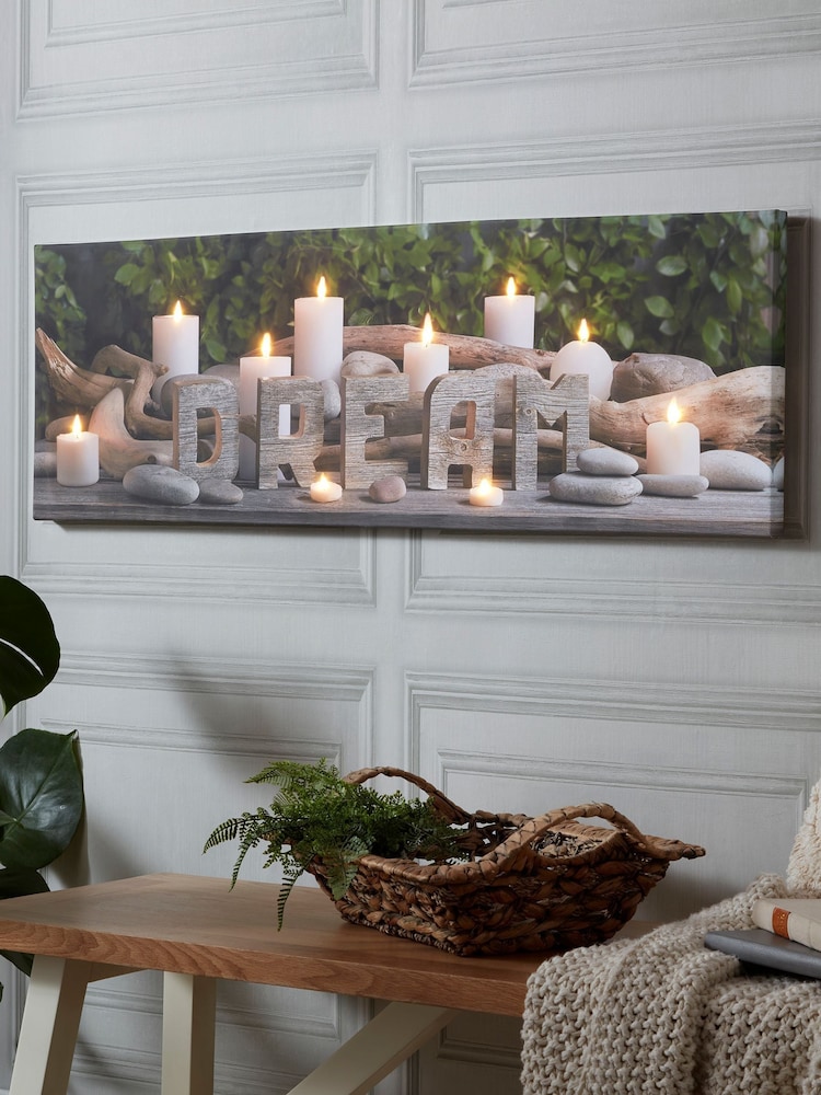 Art For The Home Natural Dream LED Canvas - Image 4 of 4