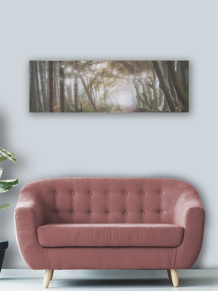 Art For The Home Green Love LED Wall Art - Image 1 of 4