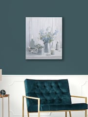 Art For The Home Grey/Blue Something Blue LED Canvas - Image 1 of 4