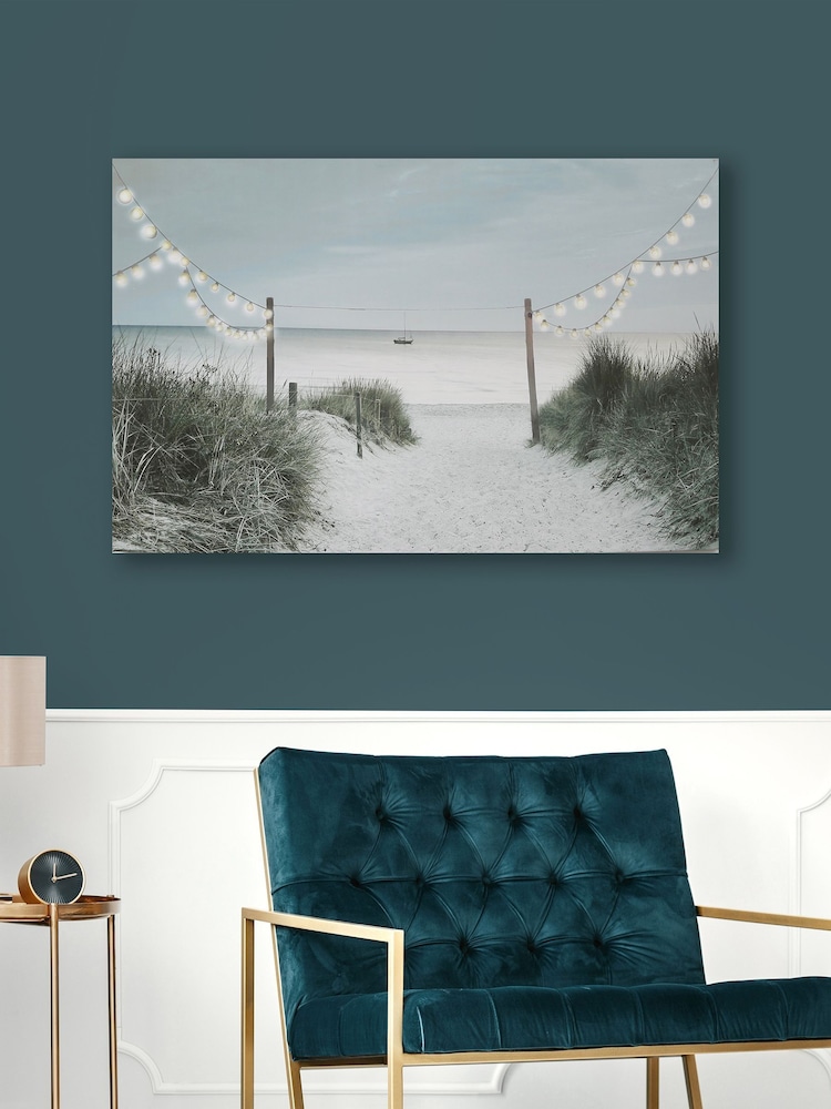 Art For The Home Blue Serenity LED Wall Art - Image 1 of 4