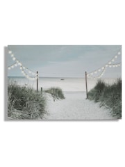 Art For The Home Blue Serenity LED Wall Art - Image 2 of 4