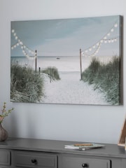 Art For The Home Blue Serenity LED Wall Art - Image 3 of 4
