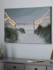 Art For The Home Blue Serenity LED Wall Art - Image 4 of 4