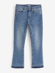 DONNA IDA Blue Kitty Kat The High Top Cropped Mini Boots - Image 5 of 5