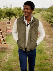 Crew Clothing Company Mid Green Classic Gilet - Image 1 of 4