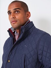 Marineblaue klassische Freizeitjacke von Crew Clothing Company - Bild 4 von 6
