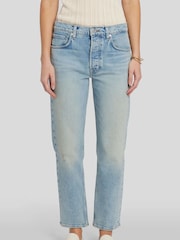 7 For All Mankind Boyfriend Blue Julia Jeans - Image 1 of 6