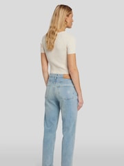 7 For All Mankind Boyfriend Blue Julia Jeans - Image 3 of 6