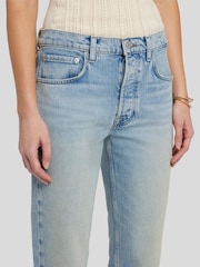 7 For All Mankind Boyfriend Blue Julia Jeans - Image 4 of 6