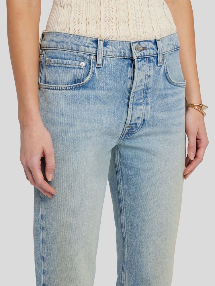 7 For All Mankind Boyfriend Blue Julia Jeans - Image 4 of 6
