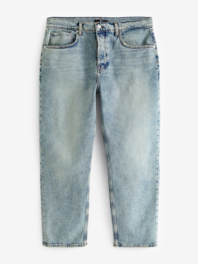 7 For All Mankind Boyfriend Blue Julia Jeans - Image 6 of 6