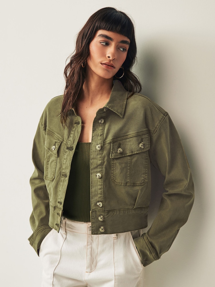 Paige Green Cerra Jacket - Image 1 of 4
